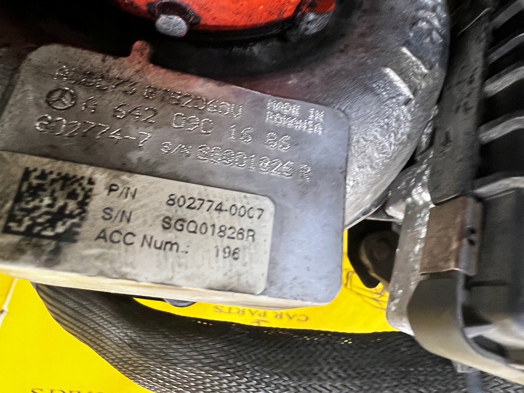 фото №13, Kompletny двигатель mercedes gl ml gle 350 bluetec x166 w166 3.0 v6 642826