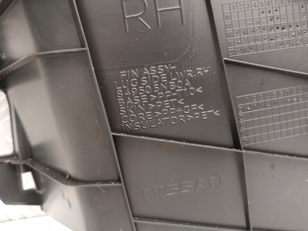 фото №10, Infiniti qx50 ii 19- обшивка багажника задний правый usa