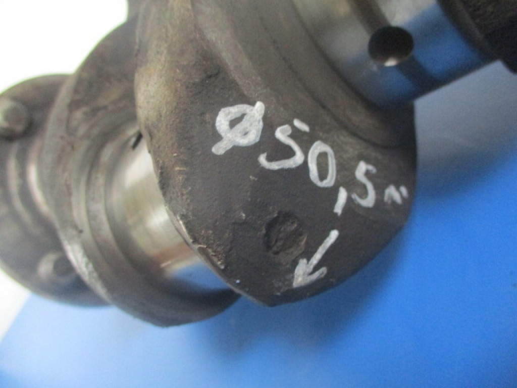 фото №6, Żuk 2.1 wał колінчастий діаметр шкворень головний 63mm колінчастого 50.50mm