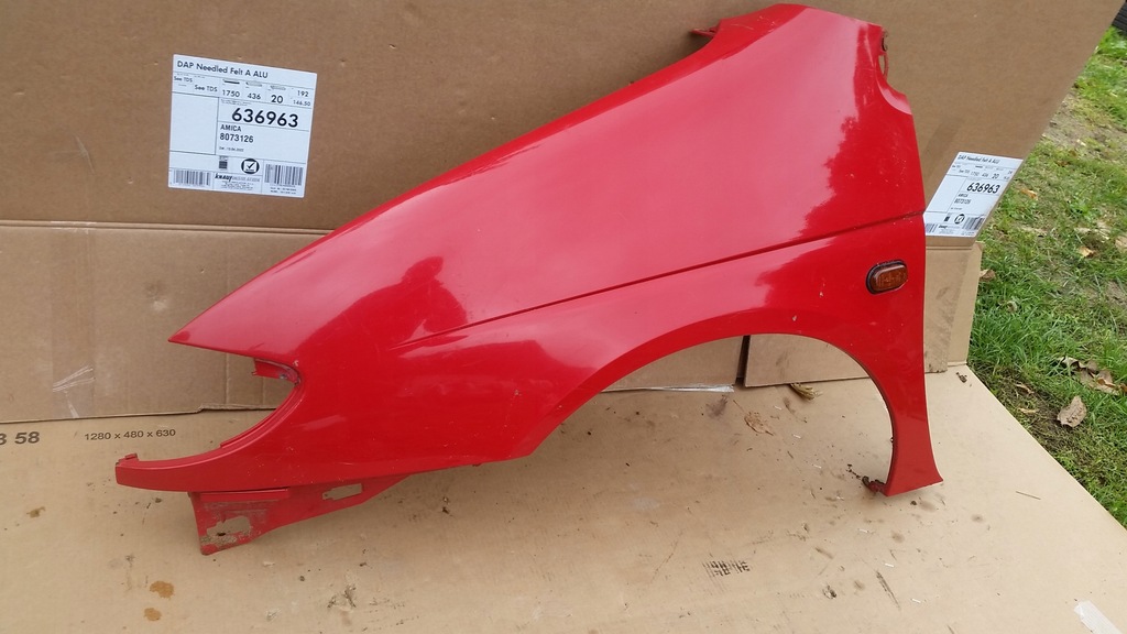 фото №2, Крыло левый перед renault scenic i