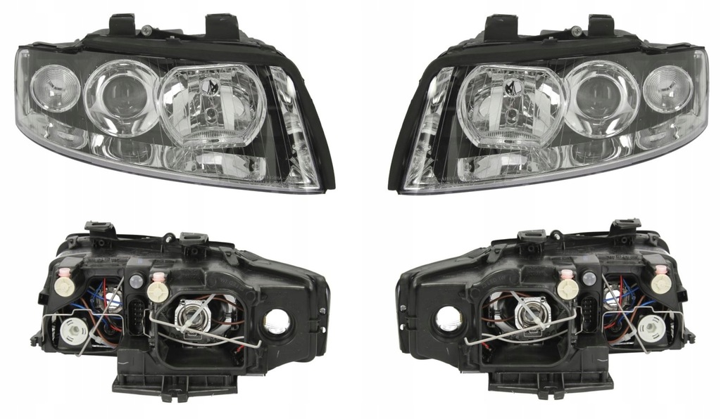 фото №1, Фара лампа audi a4 b6 00-04 l+p