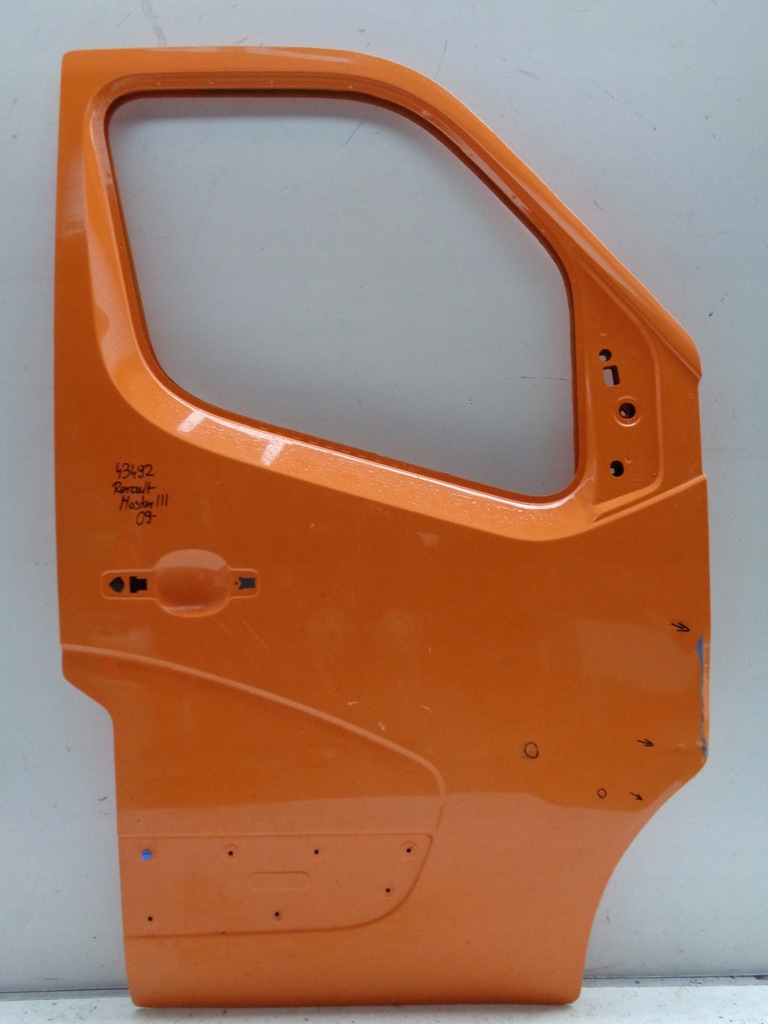 фото №1, Дверь правое передние renault master iii 09- opel movano b nr 43492
