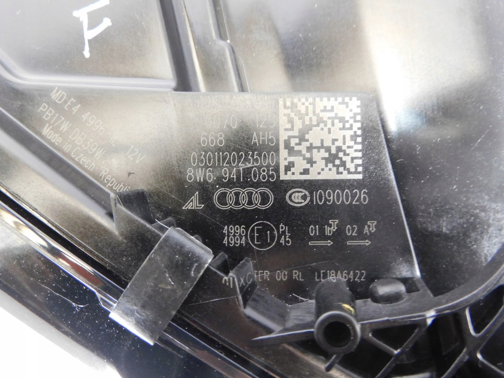 фото №16, Audi a5 8w6 s5 лампа правая левая laser полный 8w6941085 8w6941086