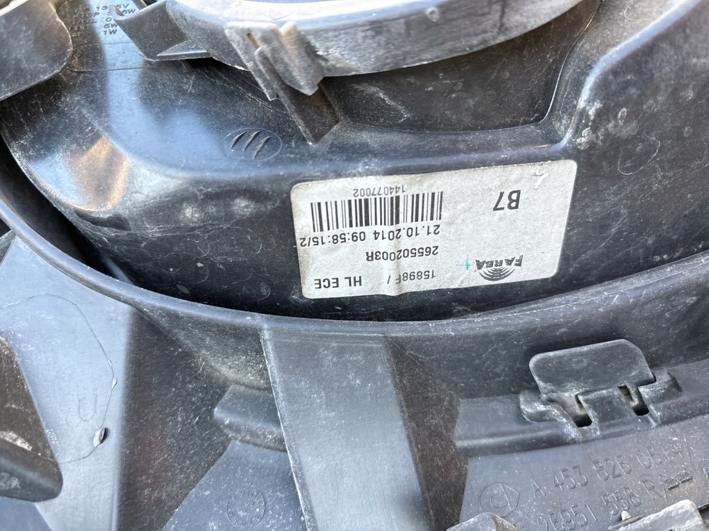 фото №6, Лампа задняя led правая smart forfour