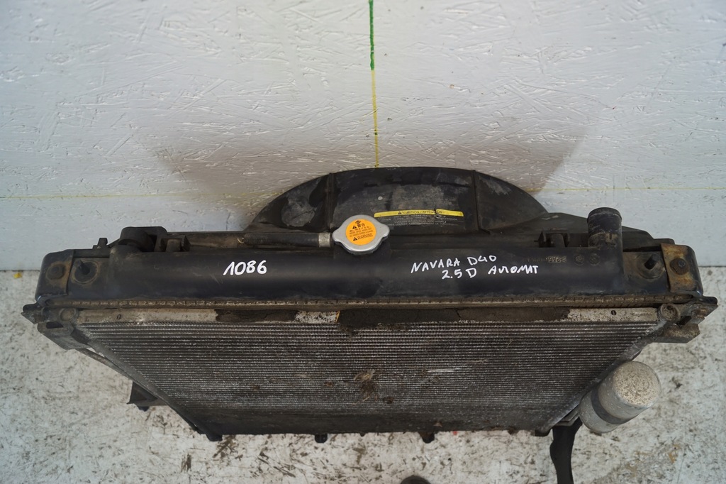 фото №10, Радіатор вентилятор nissan navara d40 2.5 dci автоматична коробка передач