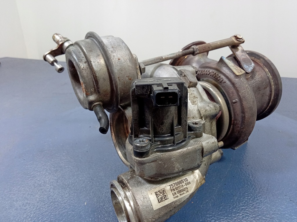 фото №6, Bmw x6 e71 e70 4.4 n63 турбонагнетатель 7576985