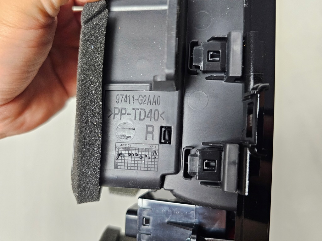 фото №6, Решітка обдув середня панель впуск hyundai ioniq