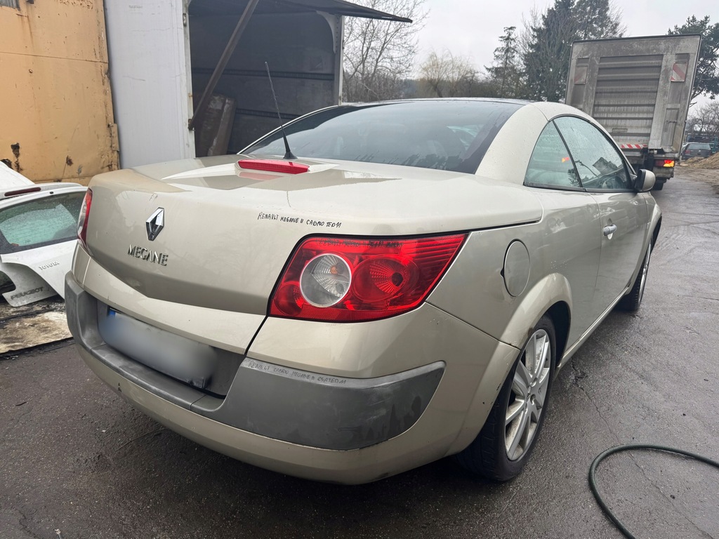 фото №15, Renault megane ii cabrio кришка багажника багажника ted11