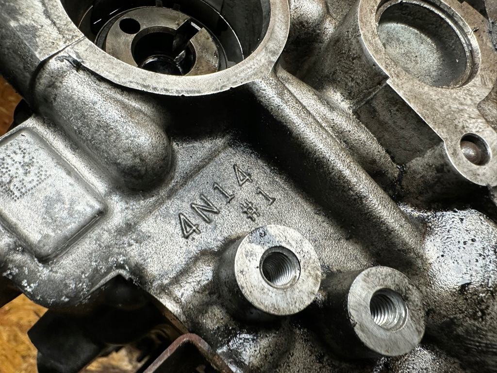 фото №11, Головка комплектная валы mitsubishi outlander 2.2 did 4n14 bez mivec