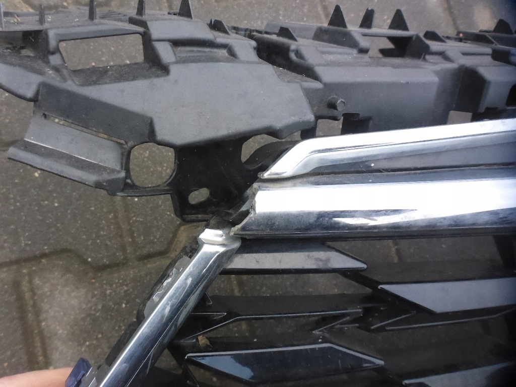 фото №10, Toyota highlander 2019- усилитель решётка радиатора решётка радиатора радиатора оригинал