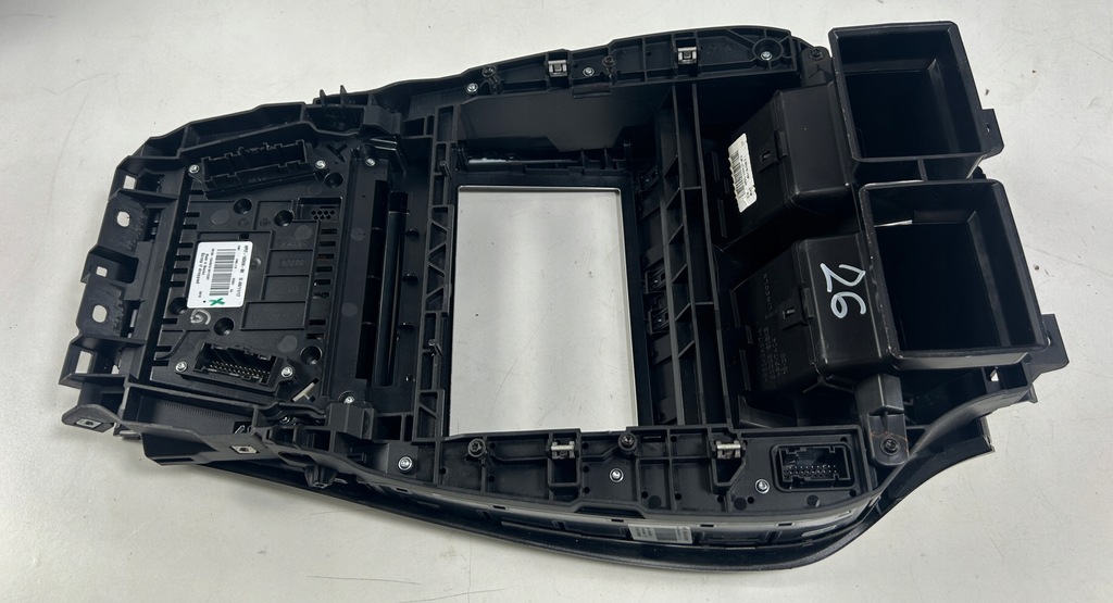 фото №9, Панель радио кондиционера рамка lincoln mkz ii lift 16-20 hp5t-18d699-bk