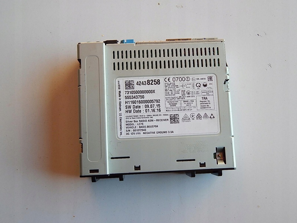 фото №1, Opel astra 5 k радіо модуль 42438258