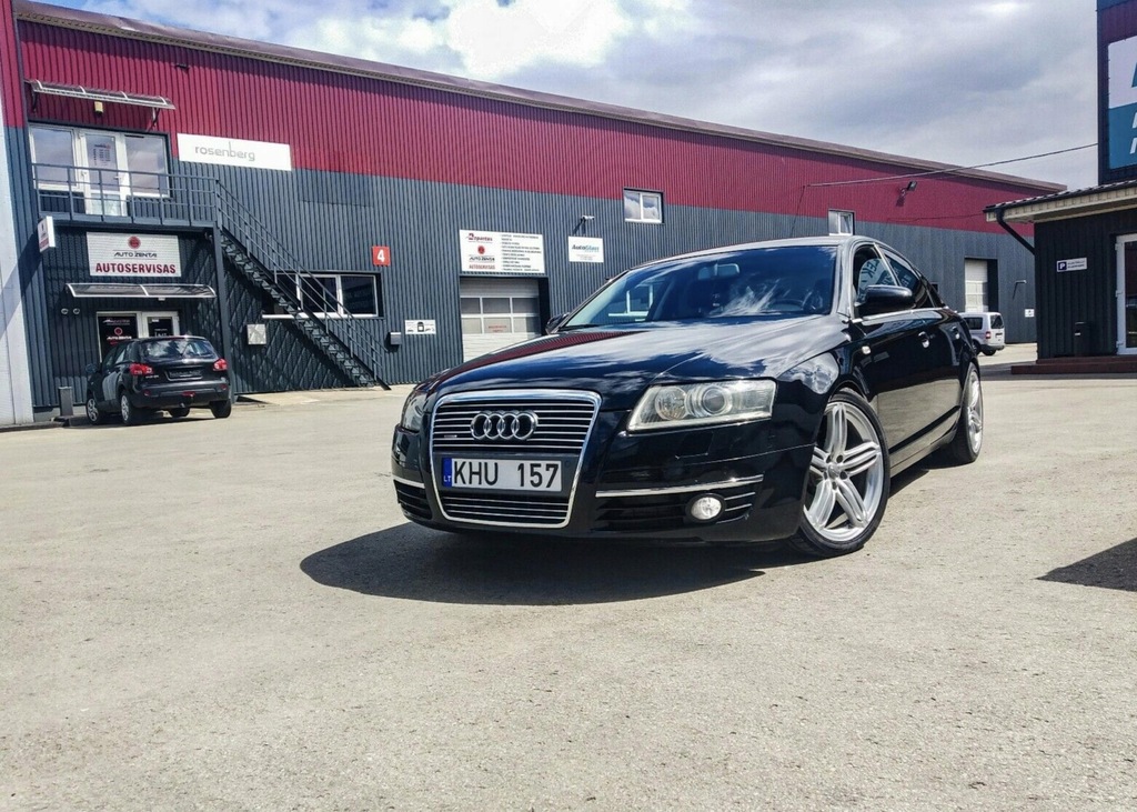 фото №15, Audi a6 c6 - накладки хромированные na решётка радиатора хром