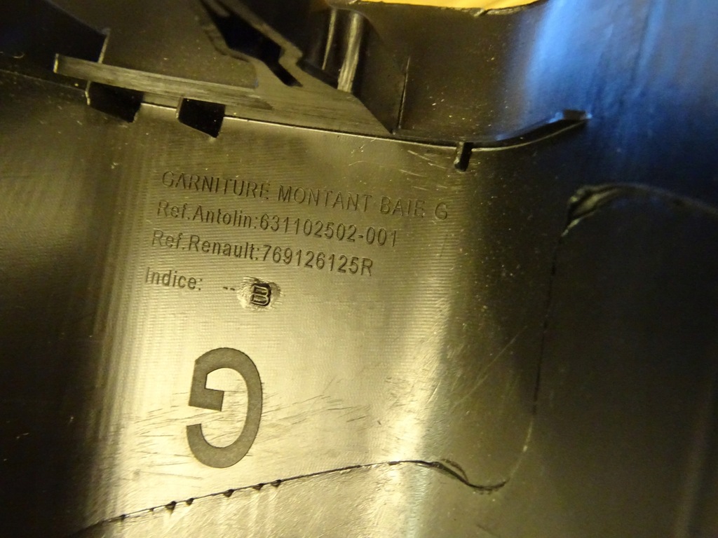 фото №3, Renault megane защита стойка 769126125r