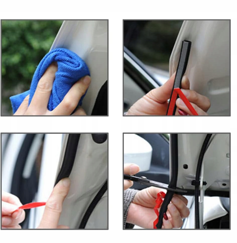 фото №12, Прокладка do дверь автомобильных samoprzylepna универсальная защита