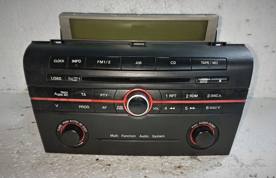 фото №1, Радіо mazda bp4m66950a
