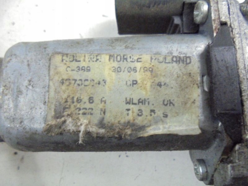 фото №8, Fiat siena механизм подъемник стекло перед левый 4d