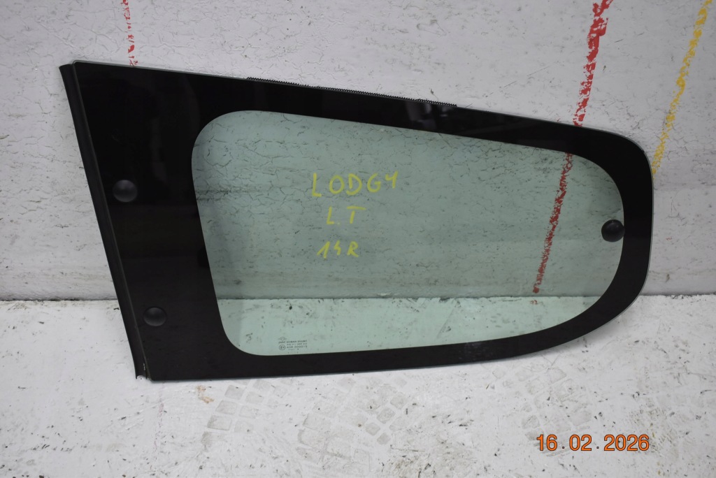 фото №1, Скло кузовна ліва задня dacia lodgy 14r