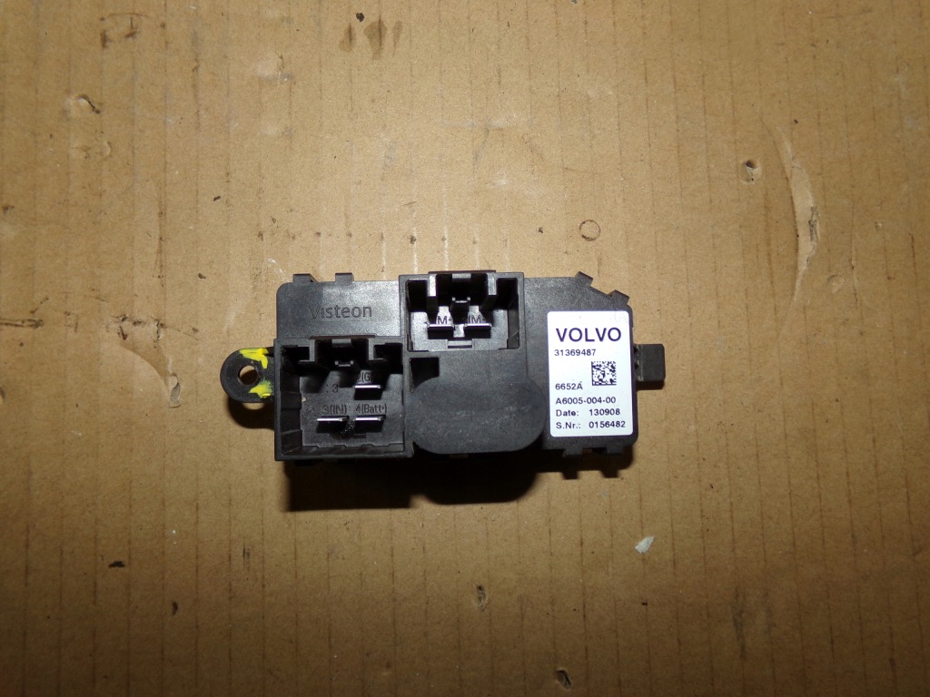 фото №1, Резистор резистор вентилятор 31369487 volvo v40 ii volvo v40 ii