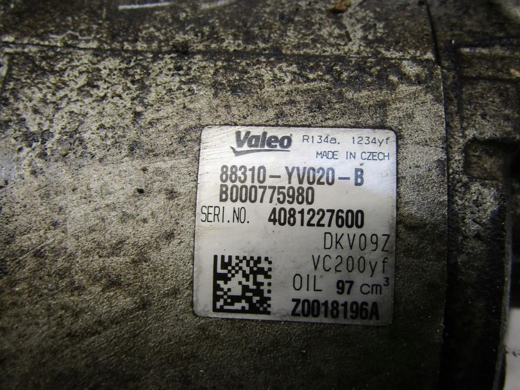 фото №5, Компрессор компрессор кондиционера 1.2 vti peugeot 108 aygo c1 88310-yv020-b