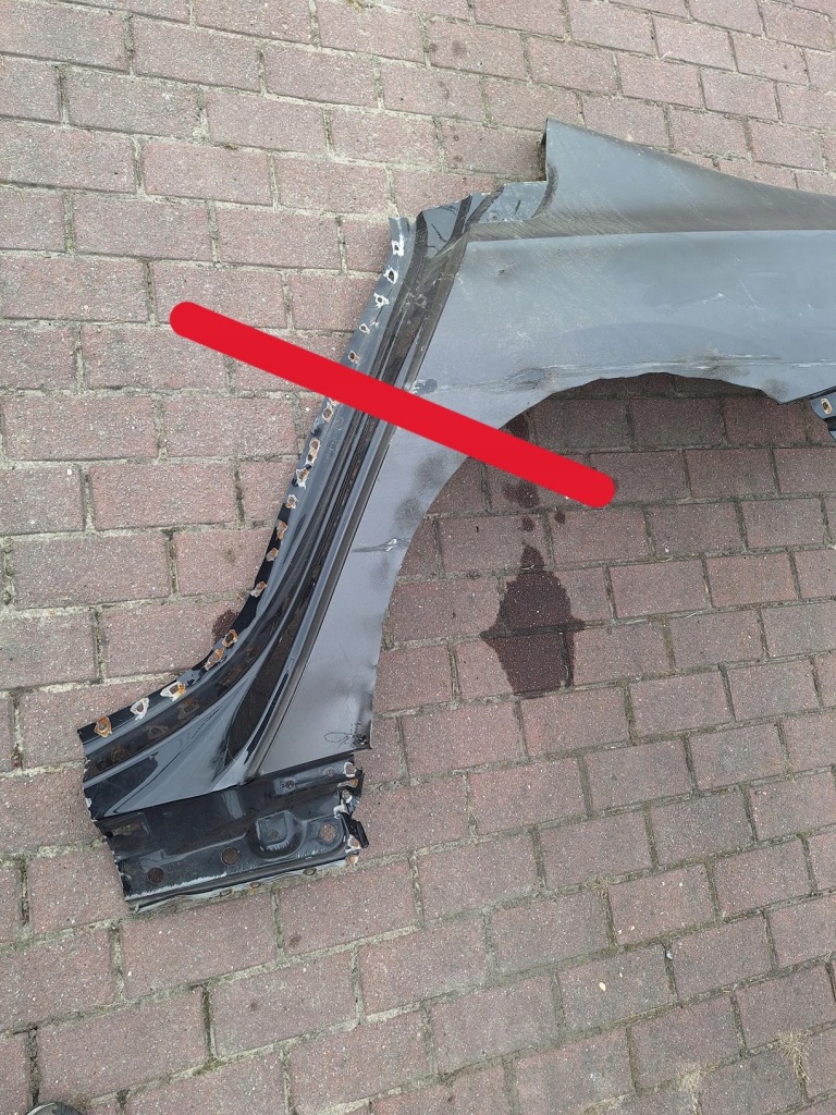 фото №1, Bmw g70 крила лівий задня поріг лівий чверть обшивка gliwice orzesze