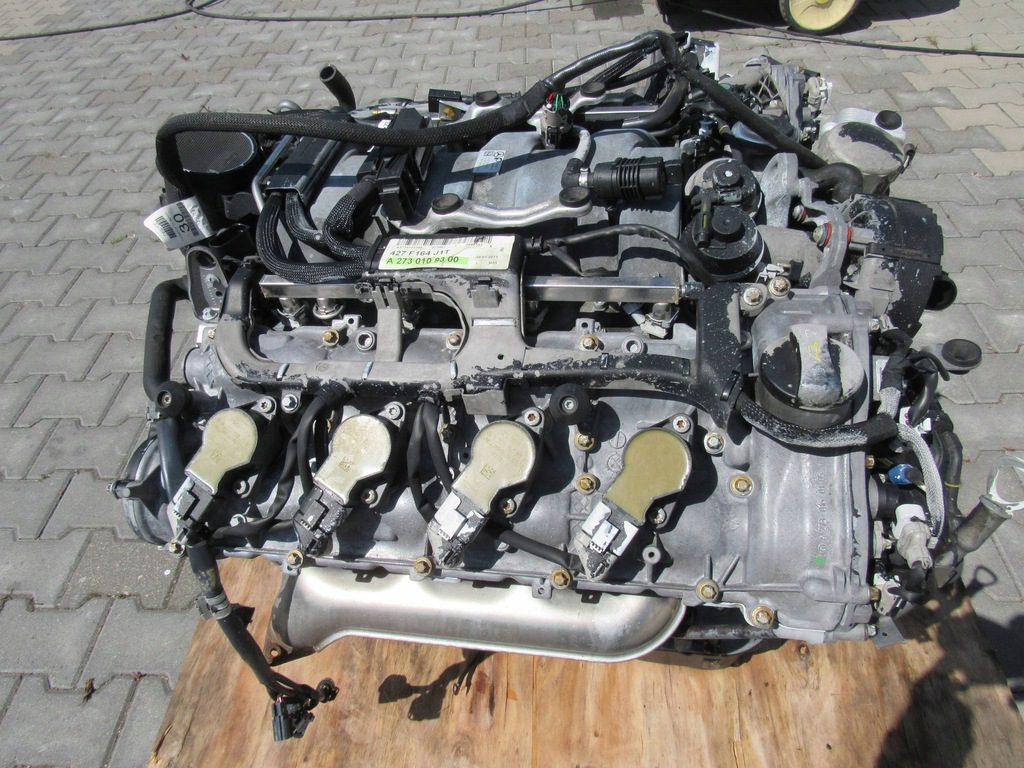 фото №11, Mercedes gl ml w164 r w251 5.5 v8 двигатель kompletny 273 273963 273.963