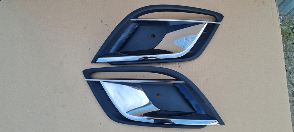 фото №1, Решітка w бампер renault espace v lift права ліва