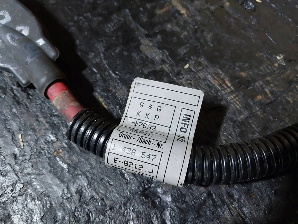 фото №7, Шланг генератора плюсовой bmw 3 e46 323i m52b25tu 170km 1436547 1712599