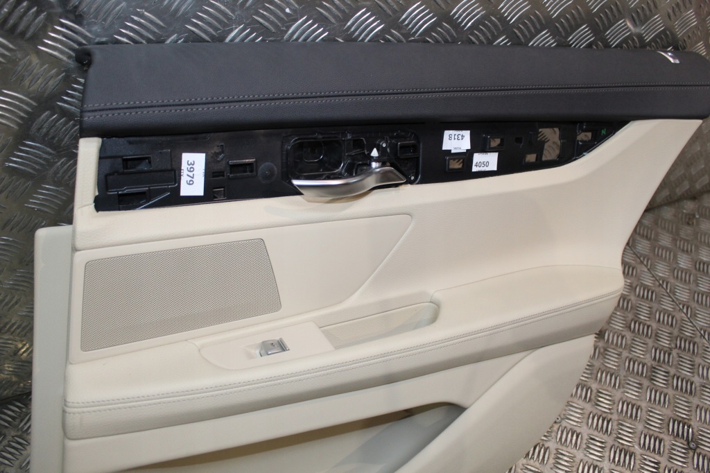 фото №9, Bmw 7 g11 обшивки обивка дверь перед задняя кожа canberra бежевый комплект