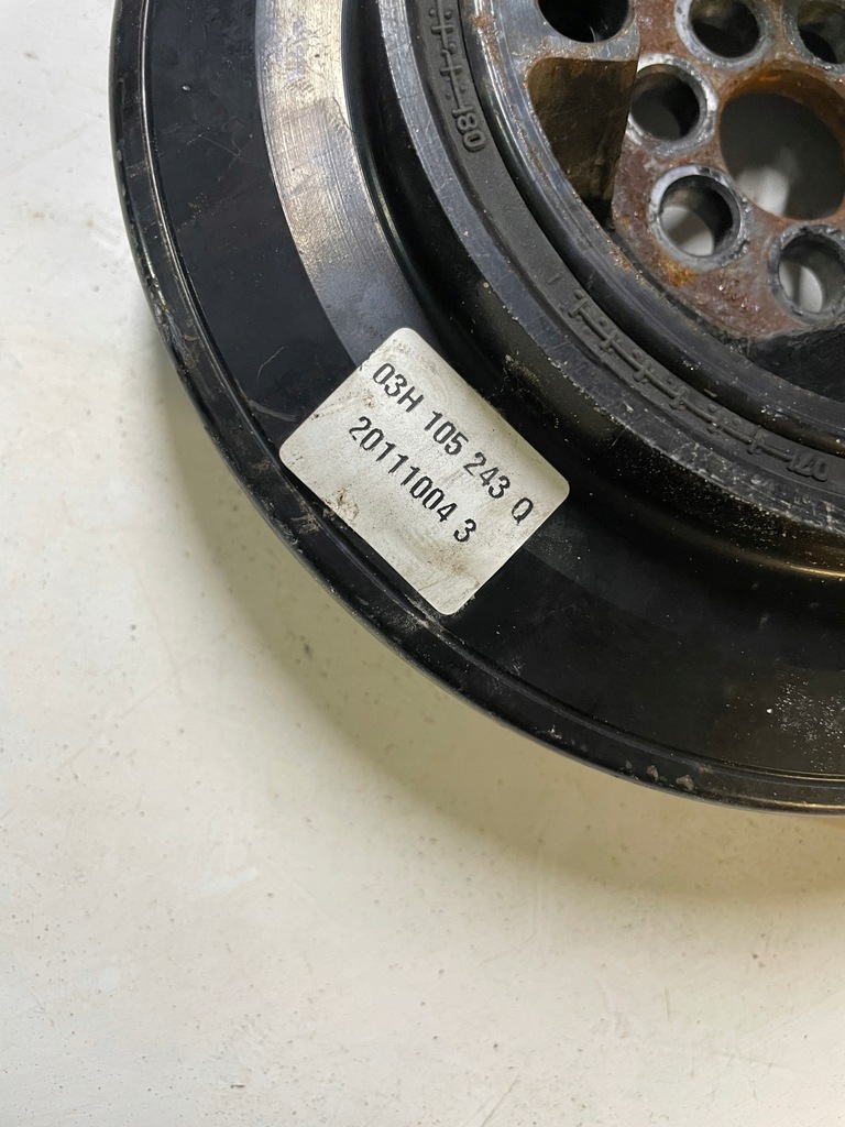 фото №9, Porsche cayenne 7p5 3,6 шкив porsche vw audi 03h105243q оригинал