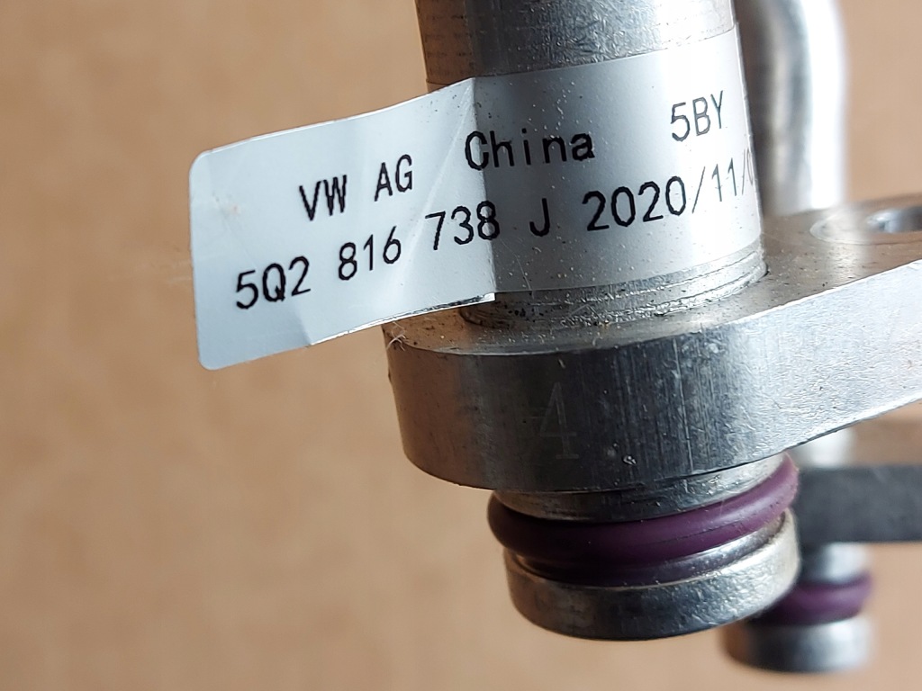 фото №4, Audi tt coupe трубка шланг кондиционера 8s