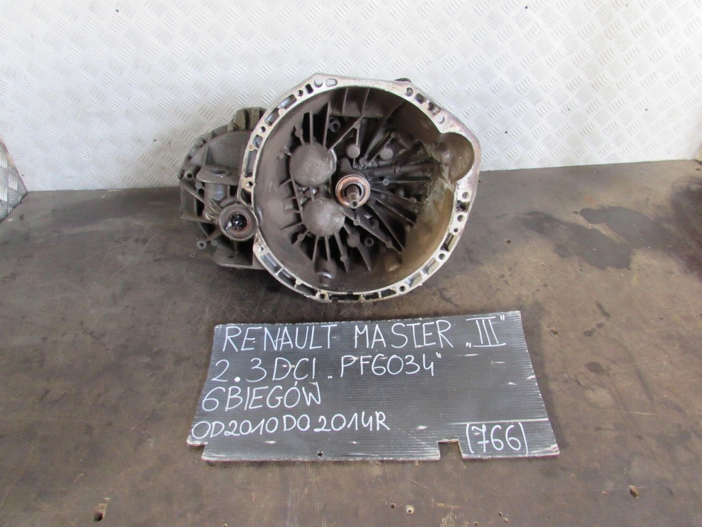 фото №1, Коробка передач передач pf6034 6 передач renault master iii 10-14r. 2.3dci
