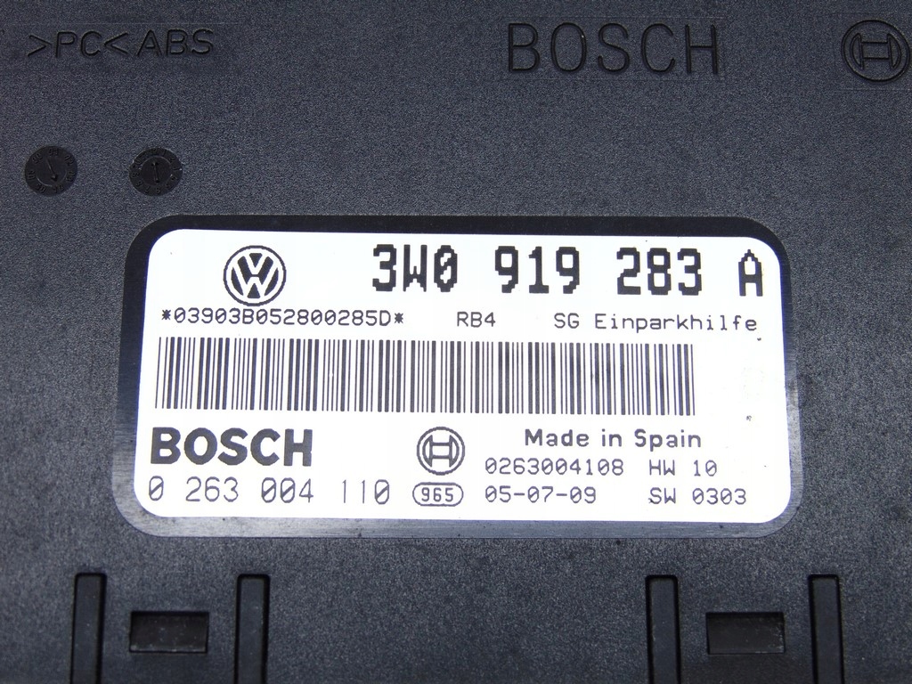 фото №3, Модуль pdc bentley continental 3w0919283a