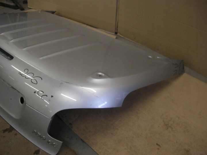 фото №3, Peugeot 206 cc крышка багажника задняя