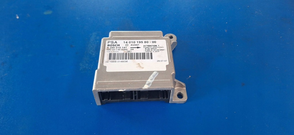 фото №1, Peugeot expert 2008 блок керування / модуль подушка безпеки 1401019580-00