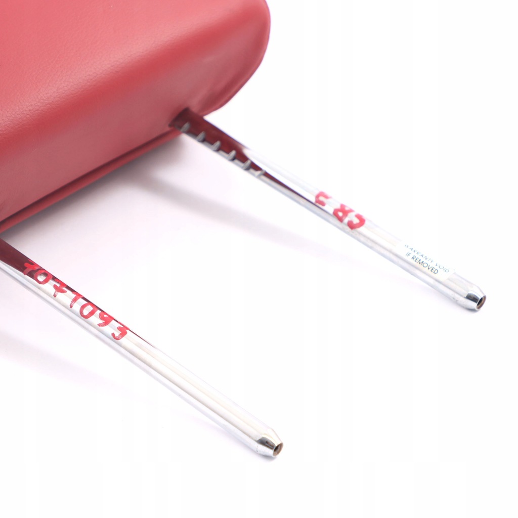 фото №13, Bmw z4 e85 підголівник передній сидіння лівий правий czerwona шкіра