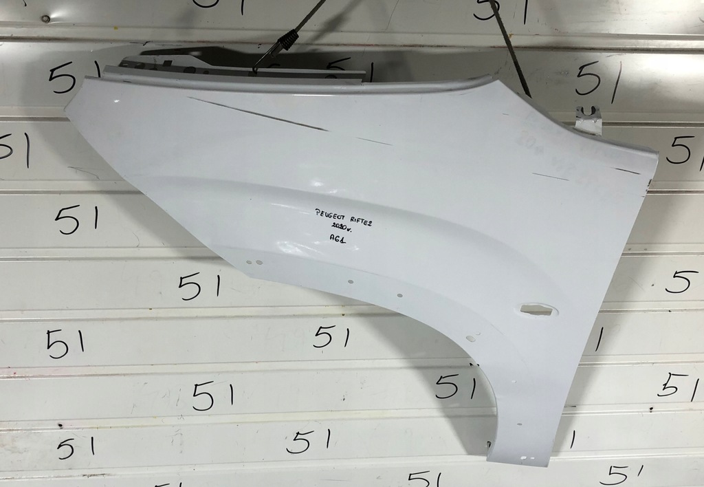 фото №4, Berlingo partner proace city combo rifter 2018- крыло левый перед передний