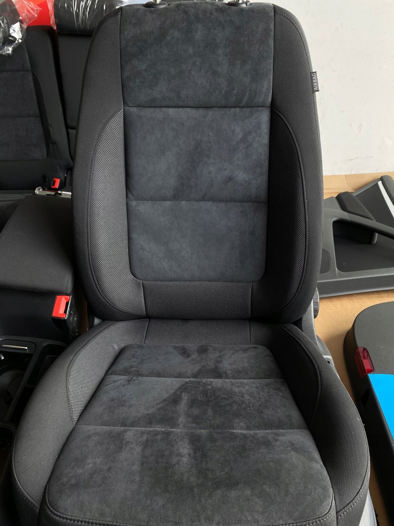 фото №11, Gd tiguan i lift сидіння заднє сидіння салон оббивка комплект alcantara велюр