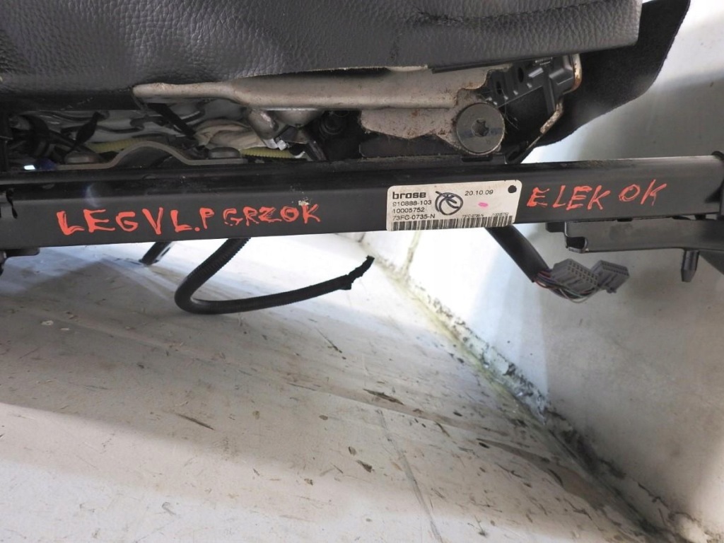 фото №2, Сиденье левый перед подогреваемый subaru legacy v