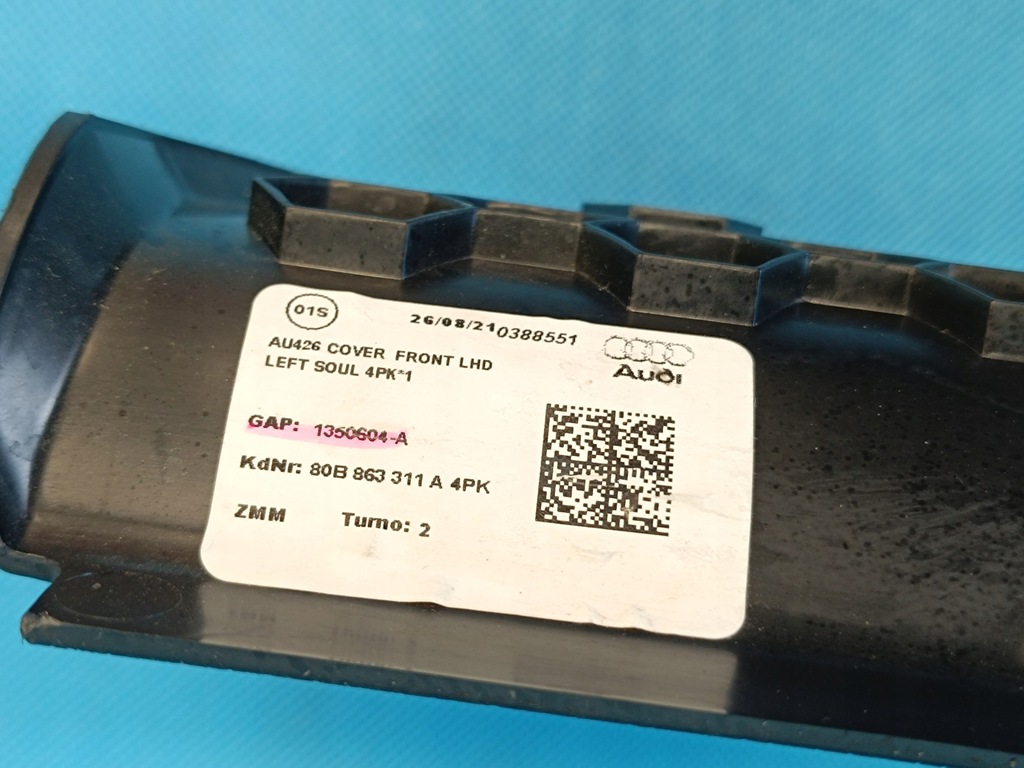 фото №15, Audi q5 fy lift 2.0 tdi 150kw 2022 r туннель средний 80b863241a 80b863241