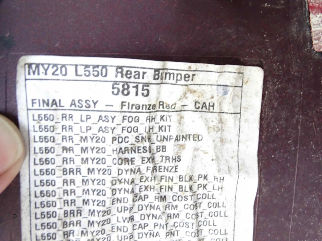 фото №15, Бампер задний discovery sport dynamic 2019 my20