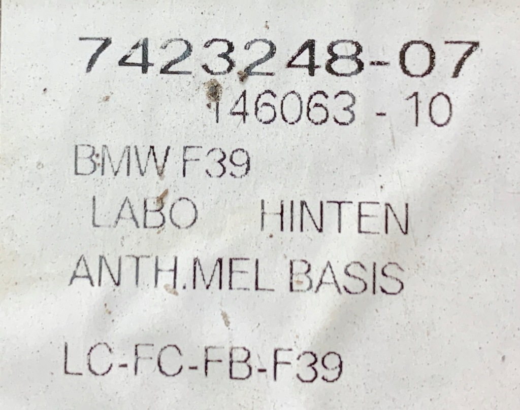 фото №4, Bmw f39 x2 обшивка пол багажника 7423248