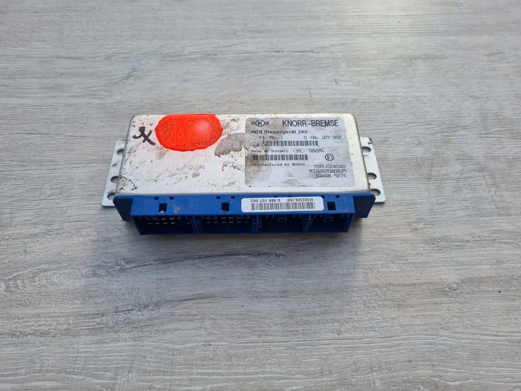 фото №1, Блок керування модуль abs iveco eurocargo 0486107002 504089275
