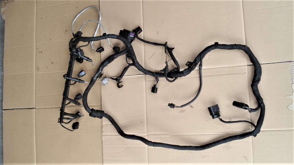 фото №1, Електропроводка двигуна vw skoda audi 2.0tdi cba eos