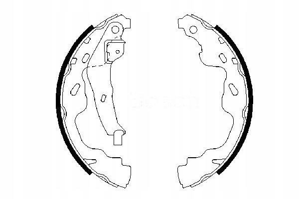 фото №1, Тормозные колодки тормозные citroen c1 bosch