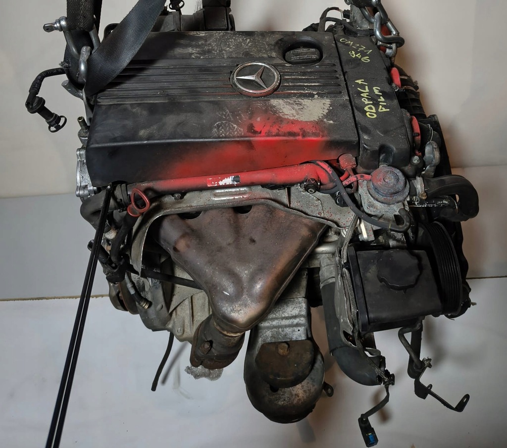 фото №9, Двигатель kompletny mercedes w203 w211 clk компрессор 1.8, om 271.946