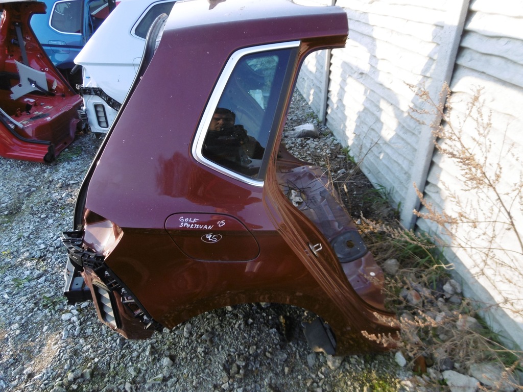 фото №4, Четверть крыло правый задняя vw golf sportsvan