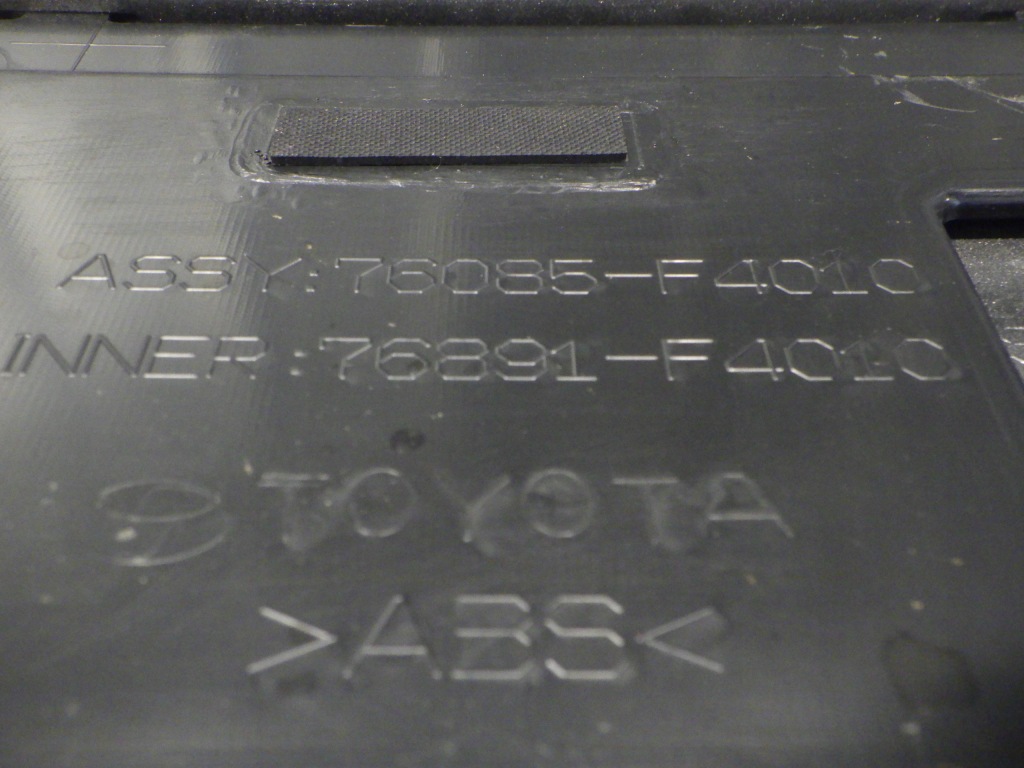 фото №6, Спойлер крышки задний задняя спойлер toyota chr c-hr