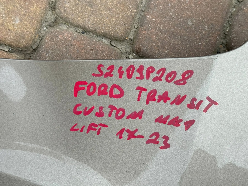 фото №10, Ford transit tourneo mk1 i lift 17-23 кутик лівий бампер задня задній