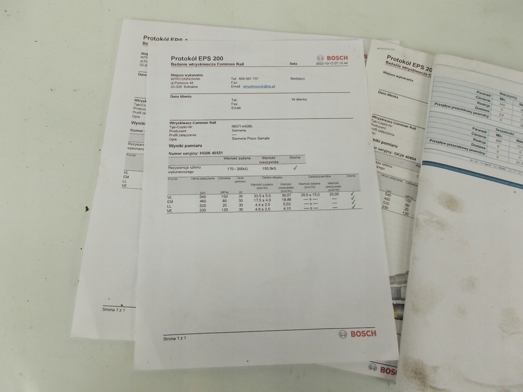 фото №7, Форсунки форсунки volvo c30 s40 v50 ford focus rok 06-10 d4204t